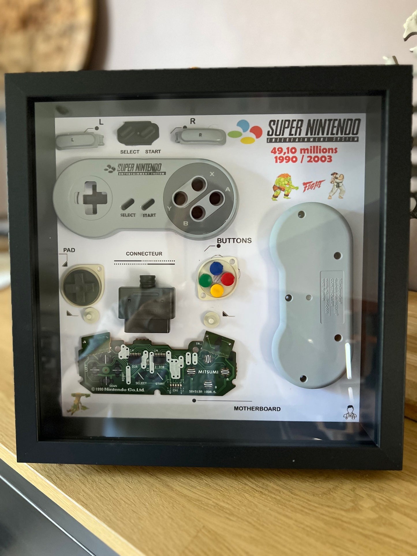 Cadre manette Super Nintendo