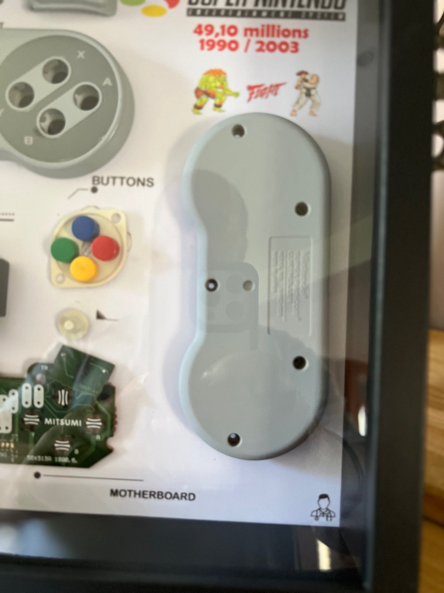 Cadre manette Super Nintendo