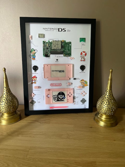 Cadre Nintendo Ds lite rose