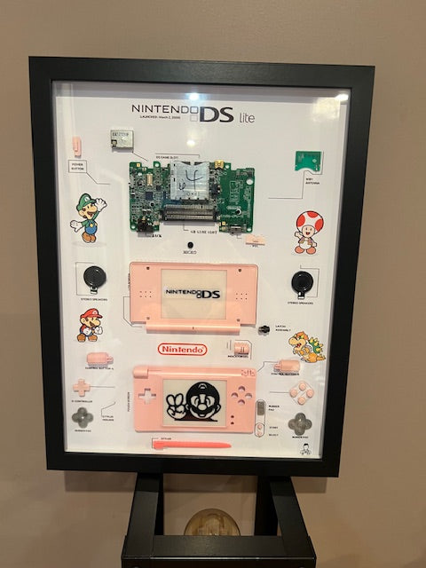 Cadre Nintendo Ds lite rose