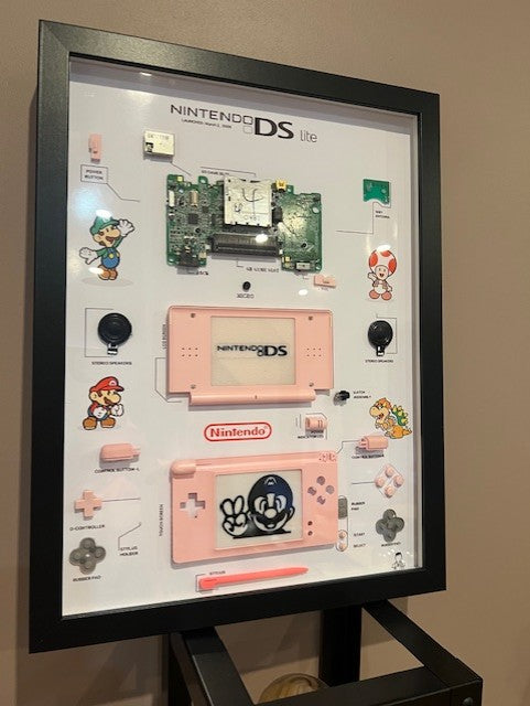 Cadre Nintendo Ds lite rose