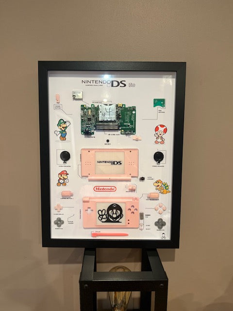 Cadre Nintendo Ds lite rose