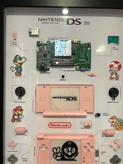 Cadre Nintendo Ds lite rose