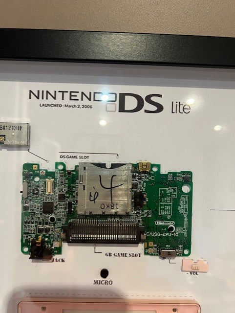 Cadre Nintendo Ds lite rose