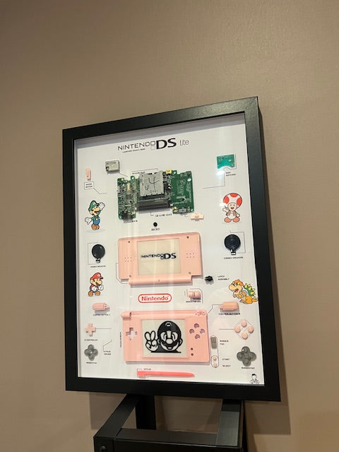 Cadre Nintendo Ds lite rose