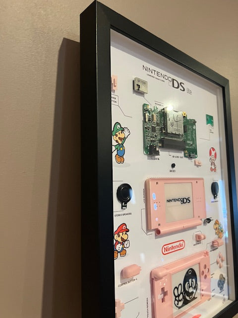 Cadre Nintendo Ds lite rose
