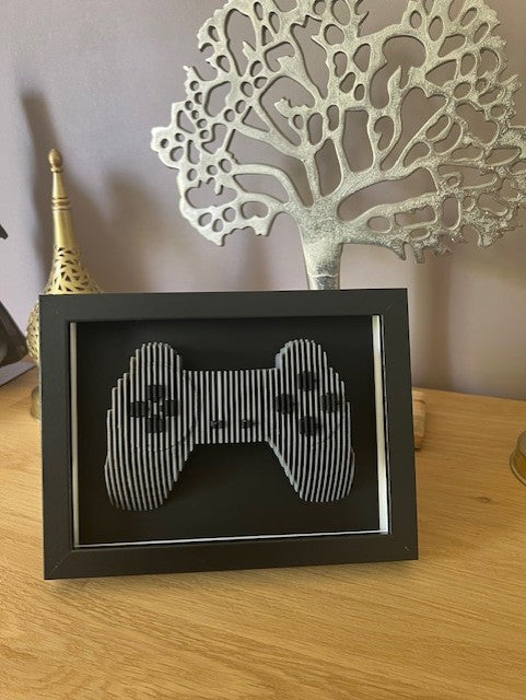 Cadre manette playstation 1 decoupe