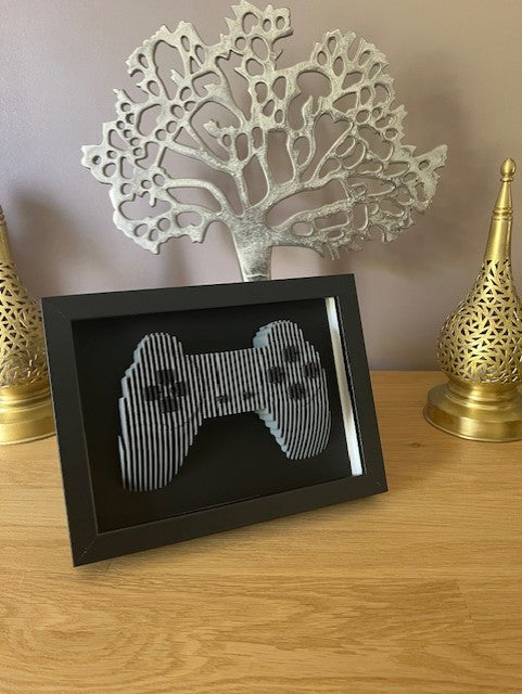 Cadre manette playstation 1 decoupe