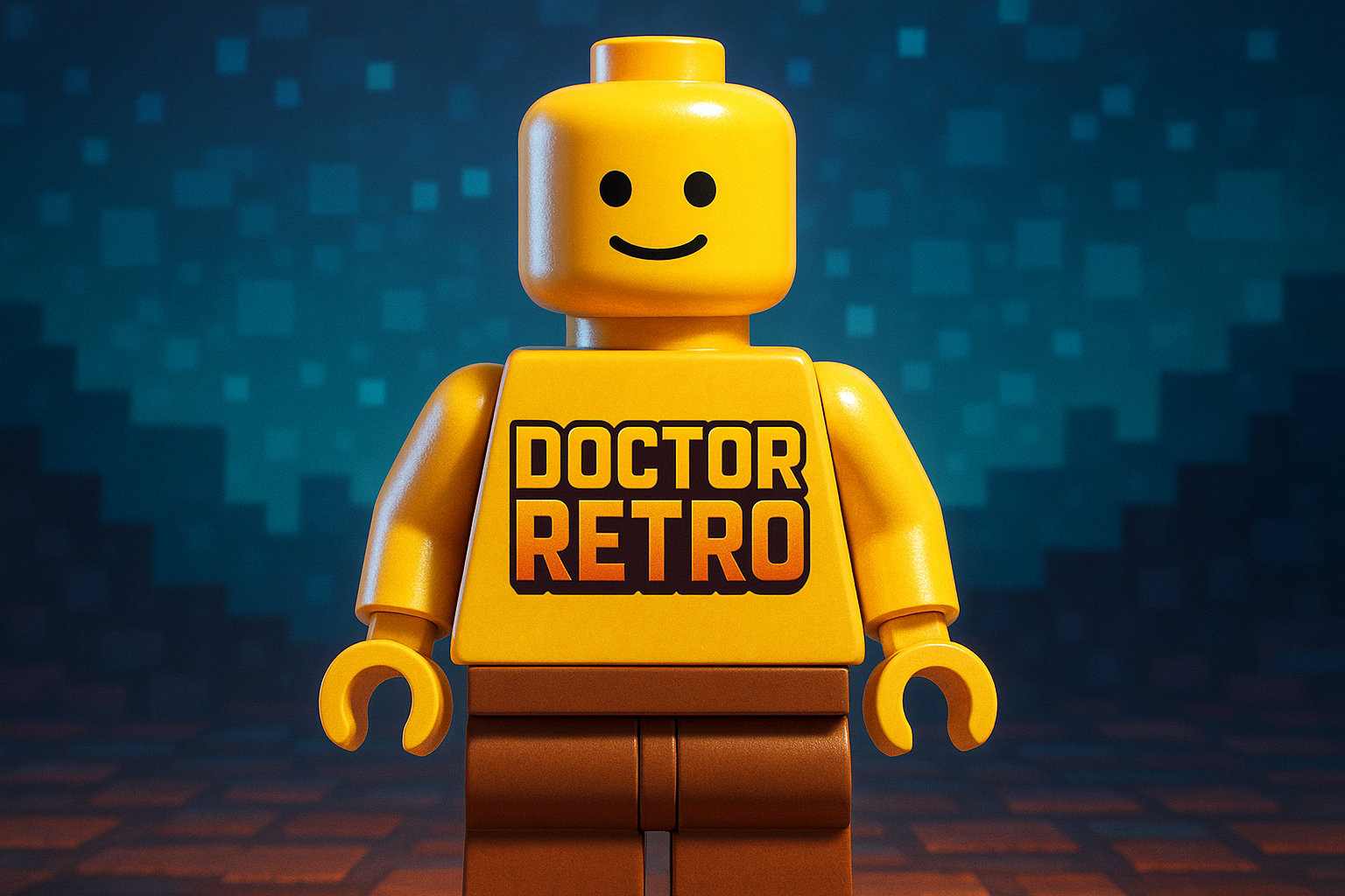 Lego Géant – Doctor-retro