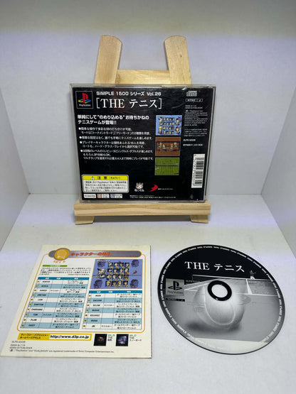 Simple 1500 vol 26 the tennis sony ps1 jap