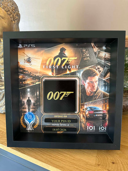 Cadre Trophée Platine PS5 – 007 First light