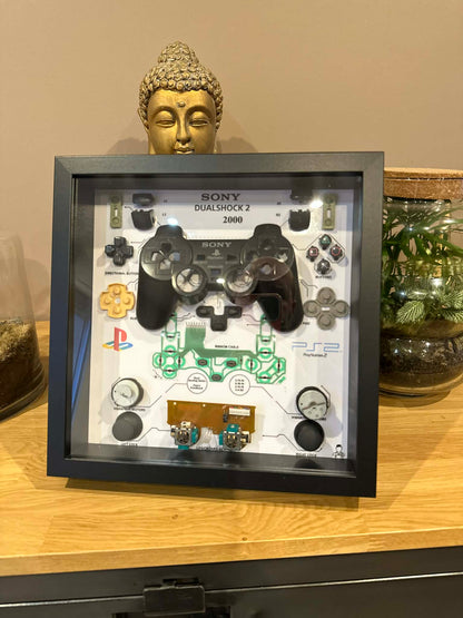 Cadre manette playstation 2 noir