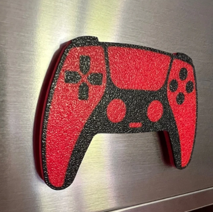 Magnet manette playstation 5 rouge