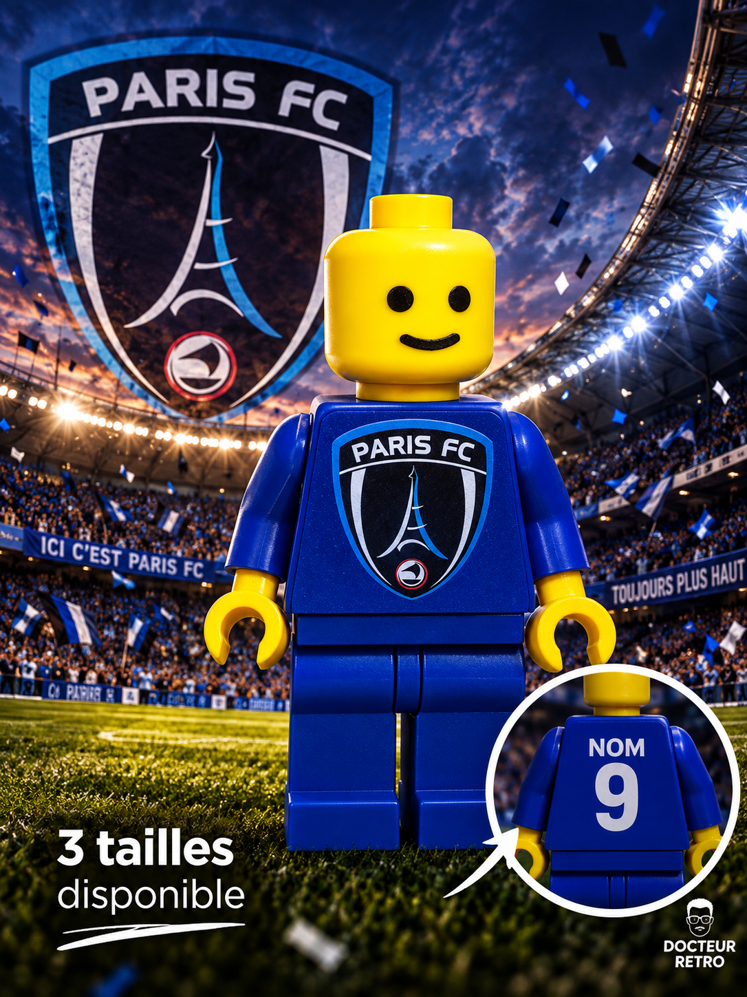 Giant Lego Marseille OM