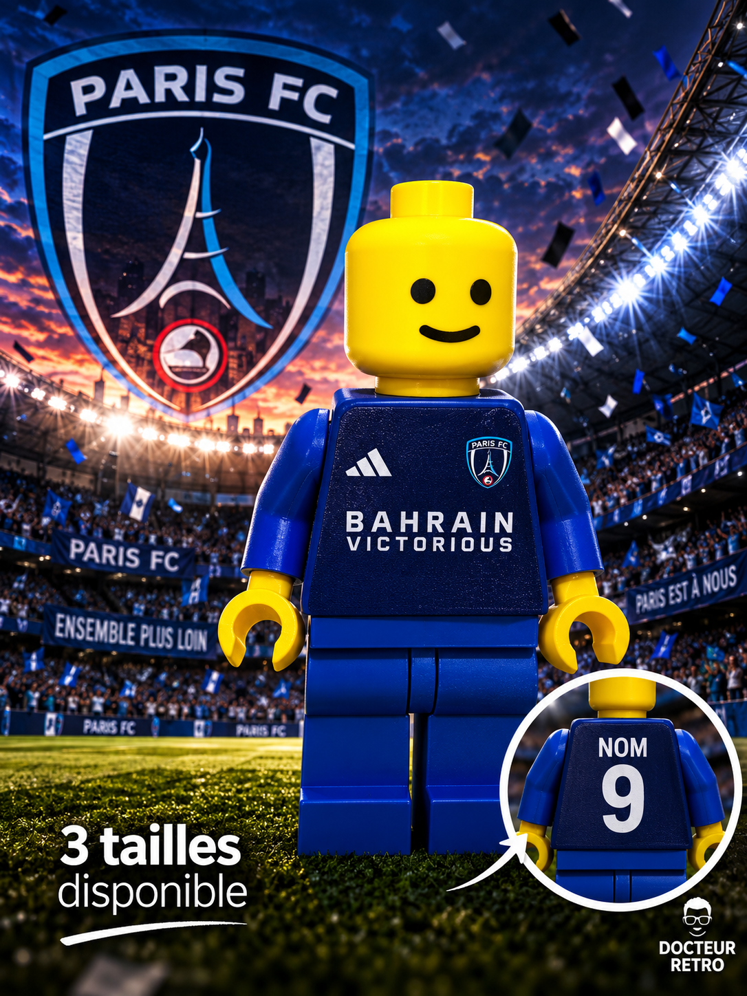 Figurine Paris FC domicile 26/27