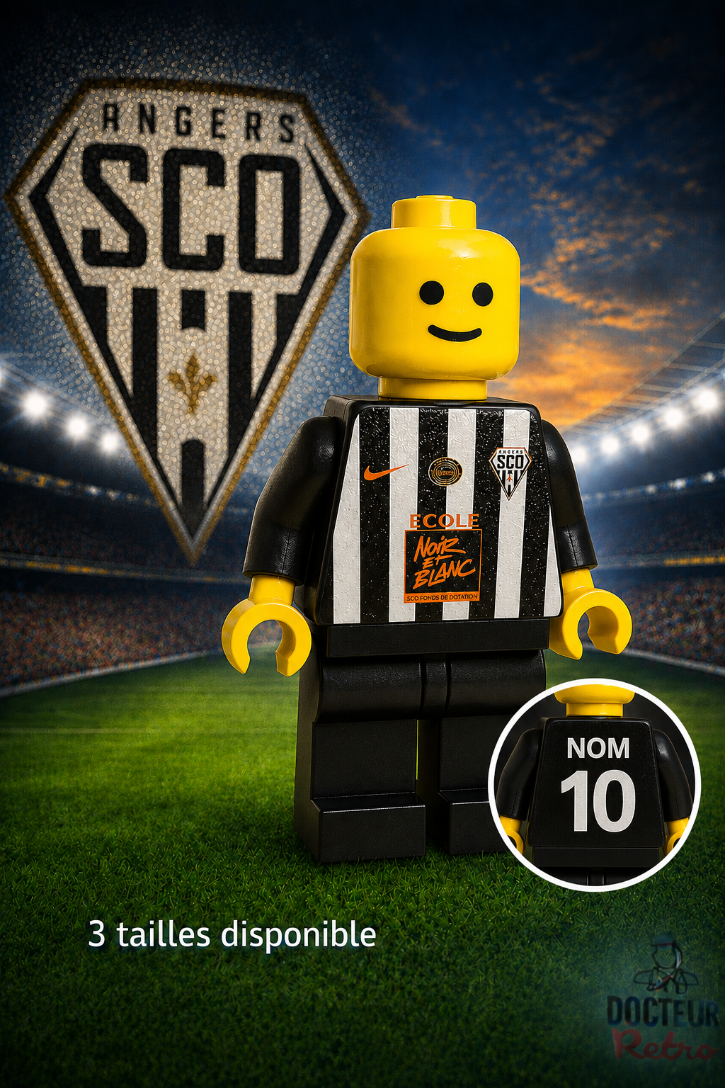 Figurine  Angers Maillot Domicile 26/27