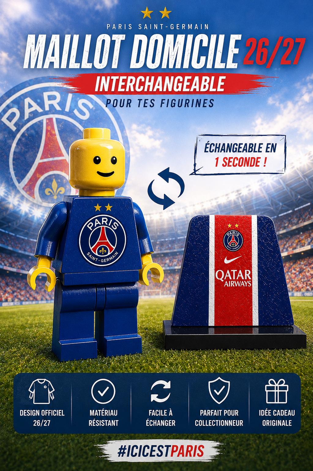 Maillot psg Domicile 26/27