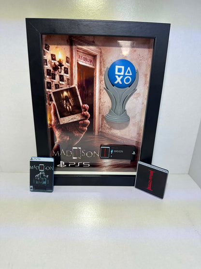 Cadre Trophée Platine PS5 – Madison petit modele 13*18 cm