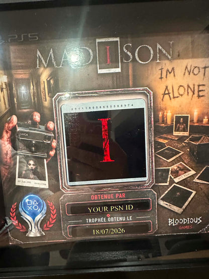 Cadre Trophée Platine PS5 – MADiSON
