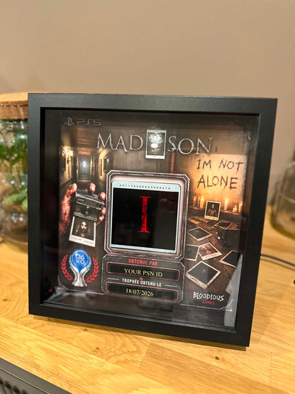 Cadre Trophée Platine PS5 – MADiSON