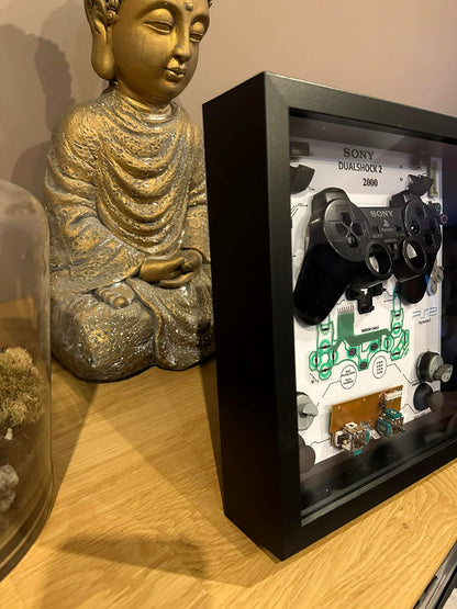 Cadre manette playstation 2 noir