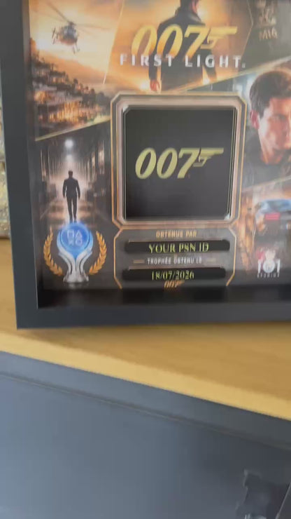Cadre Trophée Platine PS5 – 007 First light