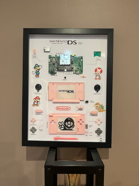 Cadre Nintendo Ds lite rose