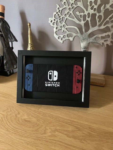 Cadre nintendo switch decoupe