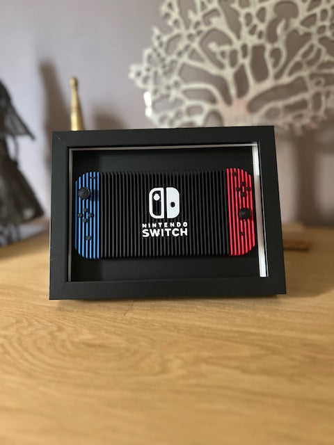 Cadre nintendo switch decoupe